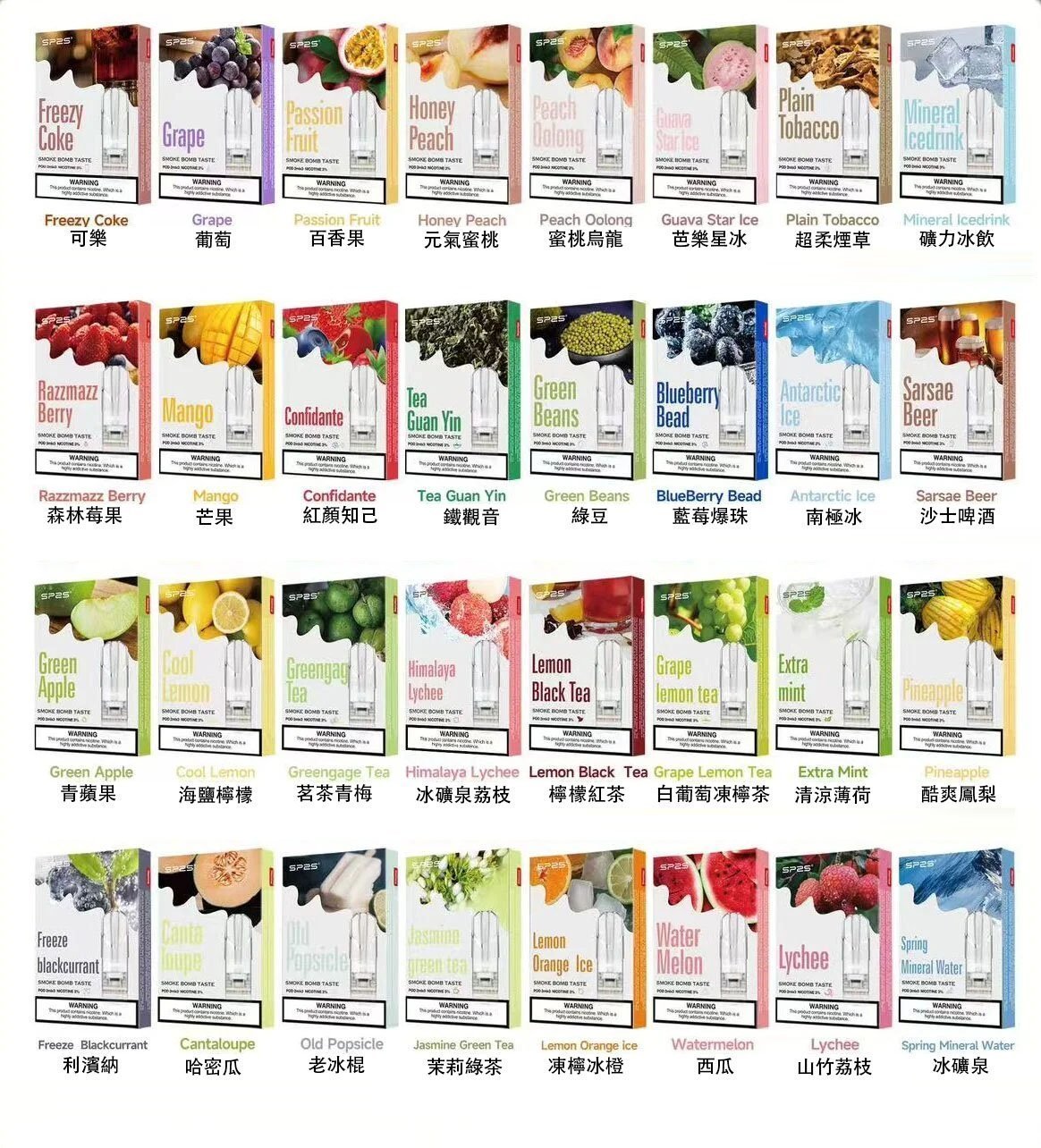 SP2S煙彈思博瑞電子煙一代煙彈台灣官網:圖片 2