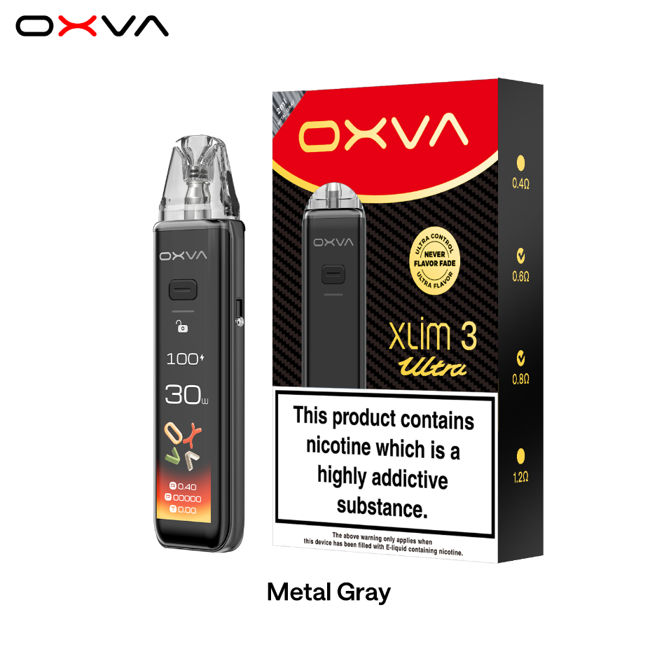 OXVA XLIM PRO 3 ULTRA 奧創小蠻牛觸屏螢幕電子煙主機空倉