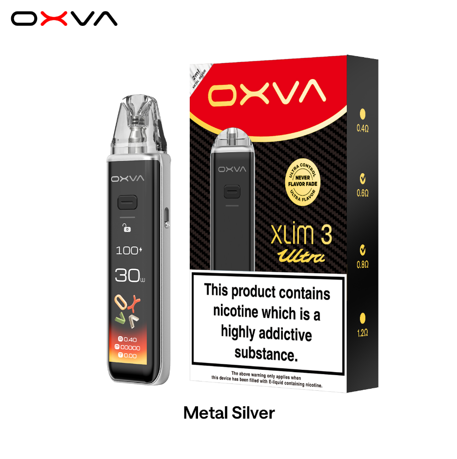OXVA XLIM PRO 3 ULTRA 奧創小蠻牛觸屏螢幕電子煙主機空倉