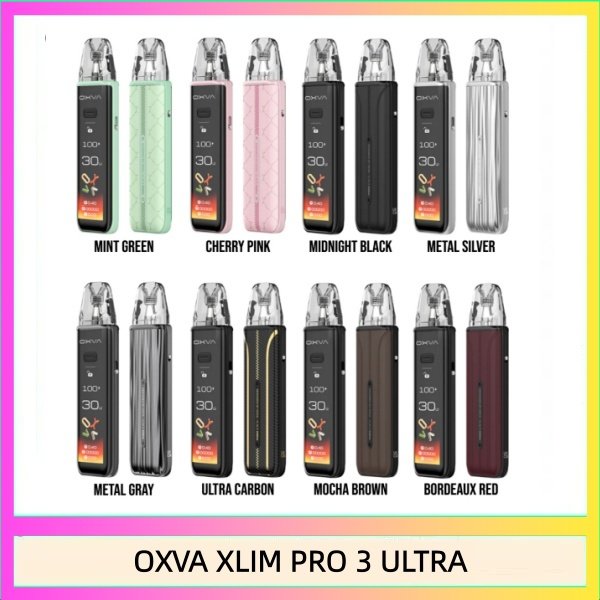 OXVA XLIM PRO 3 ULTRA 奧創小蠻牛觸屏螢幕電子煙主機空倉