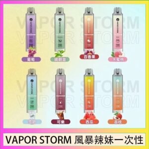 VAPOR STORM風暴辣妹一次性主機充電7500口（5%）