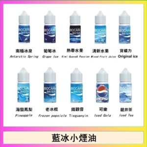 藍冰系列電子煙主機小煙油30ml（4%）